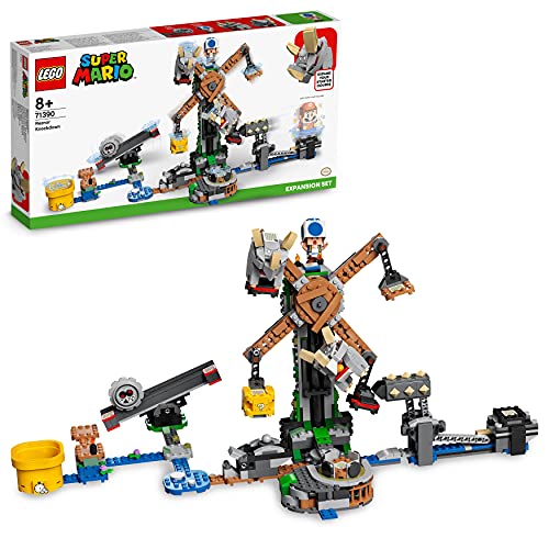 Lego Super Mario L'Abbattimento Dei Reznor - Pack Di Espansione, Giocattoli Da Collezione, Giocattoli Creativi, 71390