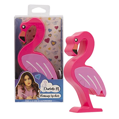 Giochi Preziosi Charlotte M - Speaker Portatile Flamingo, Per Ascoltare Le Tue Playlist Preferite Via Bluetooth, Per Bambine A Partire Dai 3 Anni, Chr