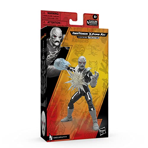 Hasbro: Figura Power Rangers Cobra Kai Skeleputty – Figura Da Collezione
