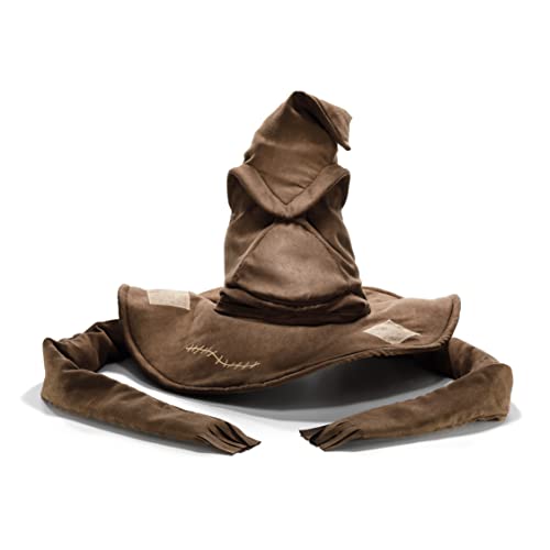 The Noble Collection Cappello Parlante – Peluche Interattivo – Harry Potter, Blu, Taglia Unica