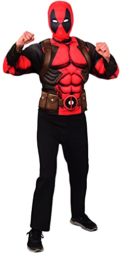 Rubies - Deadpool Ufficiale -Top Luxury + Passamontagna Deadpool - 14 Anni