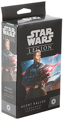 Fantasy Flight Games Atomic Mass Games, Star Wars Legion: Galactic Empire Expansions: Agent Kallus Commander, Unit Expansion, Miniatures Game, Ages 14