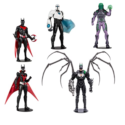 Mcfarlane Tm15440 Dc Build-A 5 Pack Batman Beyond, Multicolore