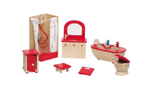 Goki 51959 Bagno, Mobilia Di Casa Delle Bambole