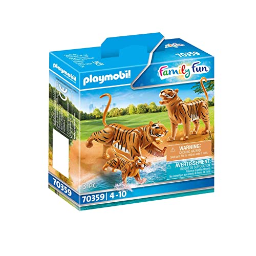 Playmobil Family Fun 70359, Famiglia Di Tigri Per Bambini Dai 4 Anni