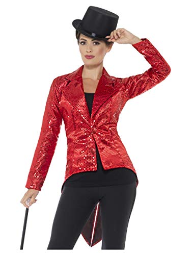 Sequin Tailcoat Jacket, Ladies (S)