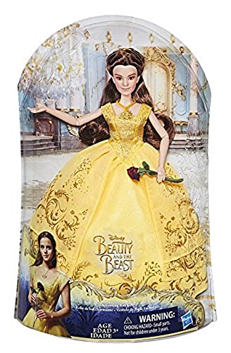 Disney Princess - Bambola La Bella E La Bestia Con Vestito Deluxe