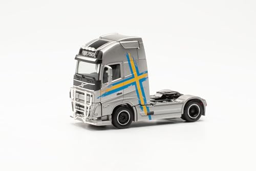 Herpa Modello Di Camion Volvo Fh 16 Gl. Xl Con Barra Luminosa E Bull Bar, In Scala 1:87, Pezzo Da Collezione, Modello Tedesco, Statuetta Plastica