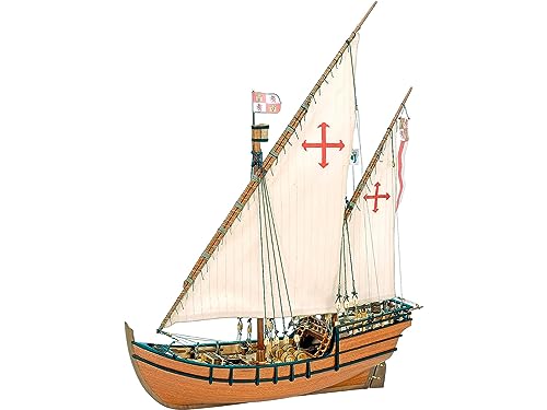 Artesanía Latina 22410. Modellino Di Nave In Legno. Caravella Spagnola La Niña Della Scoperta Dell'America Scala 1:65. Kit Di Modellismo Da Costruire