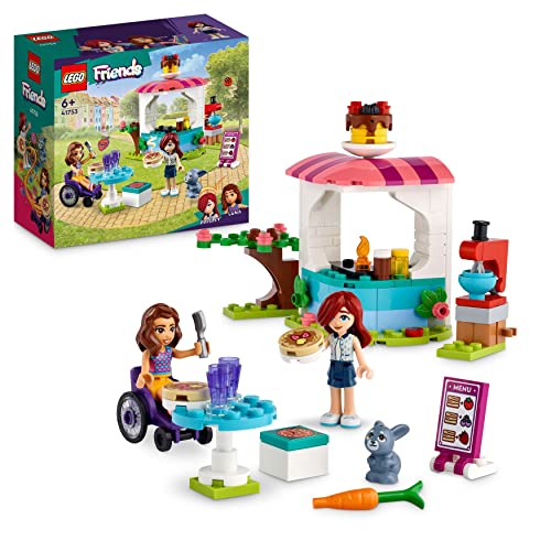 Lego Friends Negozio Di Pancake, Set Giochi Creativi Per Bambini E Bambine Dai 6 Anni Con Le Mini Bamboline Paisley E Luna E Coniglio Giocattolo, Picc