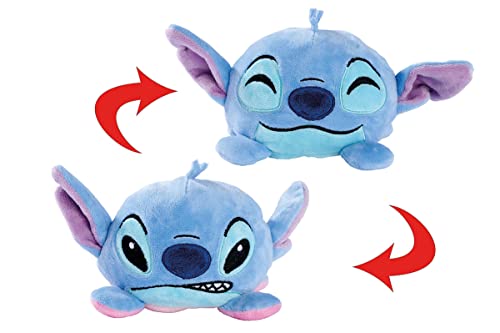 Simba- Peluche Reversible Stitch Disney 8Cm Does Not Apply Giocattolo, Multicolore, One Size, 6315870316