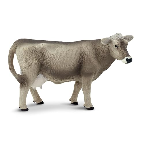 Safari Ltd- Brown Swiss Cow, 13,25 X 8,25 Cm, 161529