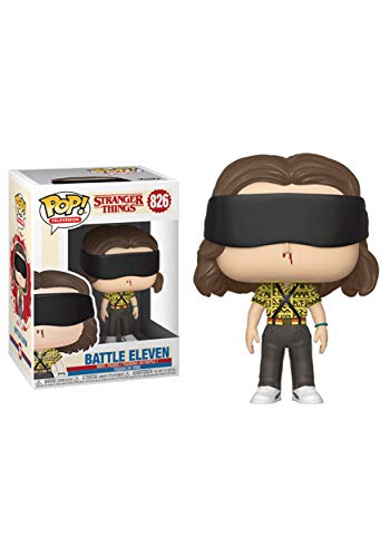 Funko Pop! Vinyl: Television: Stranger Things: Battle Eleven - Undici- Figura In Vinile Da Collezione - Idea Regalo - Merchandising Ufficiale - Giocat