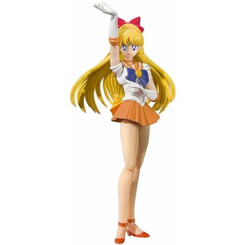 Bandai Tamashii Nations Sailor Moon - Sailor Venus - Figurine S.H.Figuarts 14Cm