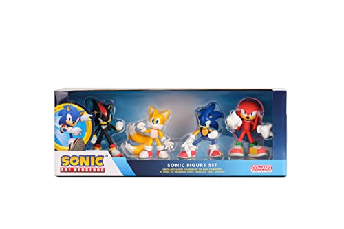 Comansi Set 4 Figuras Sonic The Hedgehog