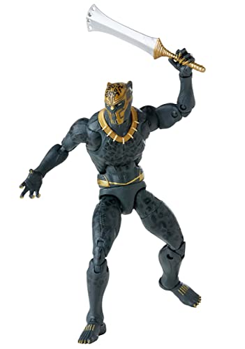 Marvel Hasbro Legends Black Panther Legacy Collection, Killmonger, Action Figure Collezionabile Da 15 Cm, Multicolore