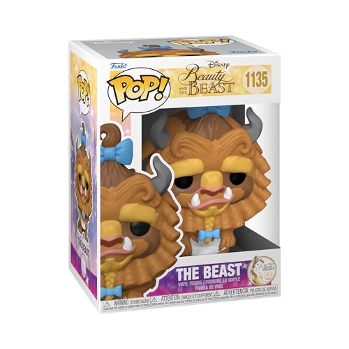 Funko Pop! Disney: Beauty And The Beast - Beast With Curls - La Bella E La Bestia - Figura In Vinile Da Collezione - Idea Regalo - Merchandising Uffic