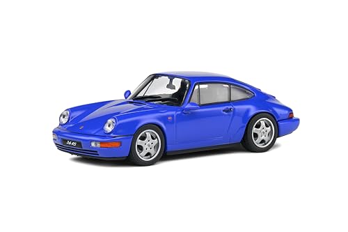 Solido Modellino Auto Scala 1:43 Porsche 964 Rs 92 Blu