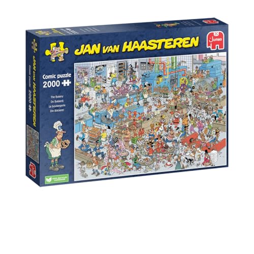 Jumbo-Il Panificio 2000 Pezzi Gioco Di Puzzle, Multicolore, 98X68Cm, 1110100311