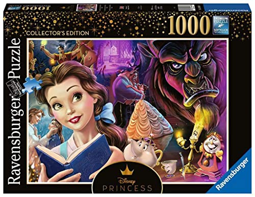 Ravensburger Puzzle 16486 - Belle, Die Disney Prinzessin - 1000 Teile Disney Puzzle Für Erwachsene Und Kinder Ab 14 Jahren