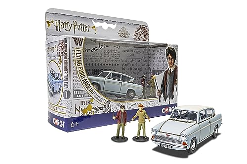 Harry Potter, Ford Anglia Incantata Con Le Figure Di Harry E Ron