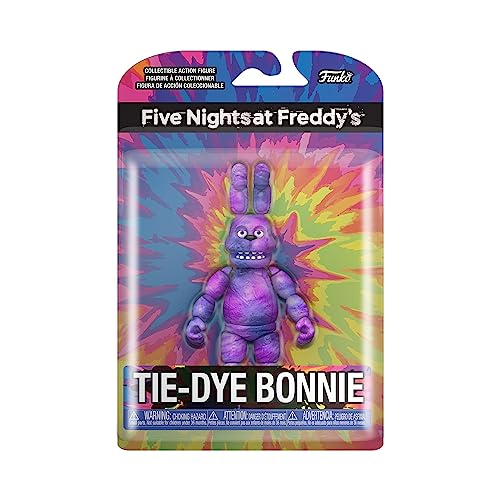 Funko Action Figure 5": Five Nights At Freddy'S (Fnaf) Tiedye - Bonnie The Rabbit - Giocattolo Da Collezione - Idea Regalo - Merchandising Ufficiale -