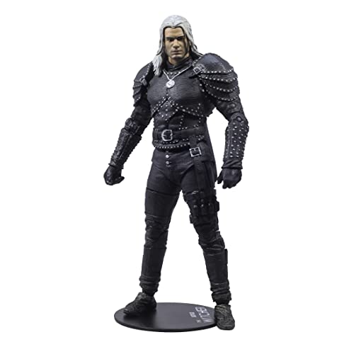 Mcfarlane Tm13806 Witcher 7 Inch Wave 2 Personaggio Da Collezione Geralt Of Rivia (Stagione 2 Netflix), Multicolore