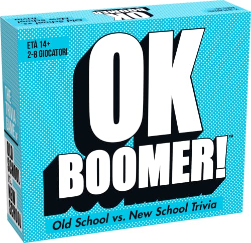 Goliath, Ok Boomer! L'Iconico Duello Generazionale. Gioco Di Carte. Giochi Di Società. Giochi Per La Famiglia. Quiz. Old School Vs. New School. Dai 14