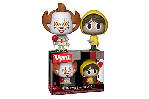 Funko Figurine Horror - 2-Pack Pennywise & Georgie Vynl 10 Cm