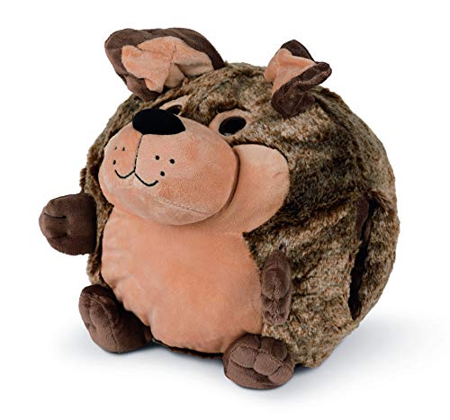 Cozy Noxxiez - Morbido Peluche Scaldamani Per Bambini, Animale Di Peluche Come Morbido Cuscino Termico, Peluche Per Letto, Auto E Casa (Cane)