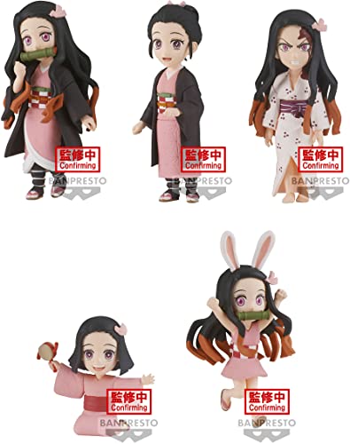 Banpresto Pack 12 Figuras Nezuko Kamado Word Collectable Iii Demon Slayer Kimetsu No Yaiba 7Cm Surtido, 143547