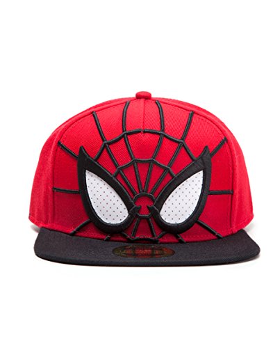 Spiderman Snapback Cappellino 3D Mit Augen [Andere Plattform] - [Edizione: Germania]
