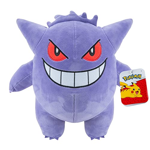 Pokémon Peluche Gengar - Peluche Da 30,5 Cm - Dettagli Autentici - Giocattoli Per Bambini