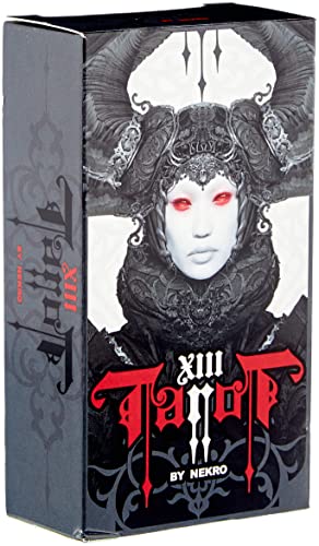 Fournier- Tarot Xii By Nekro Tarocchi Speciali Per Collezionisti, Multicolore, 1028794