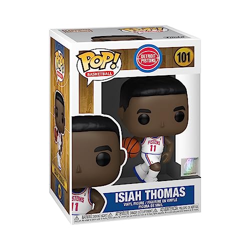 Funko Pop! Nba: Legends - Isiah Thomas - (Pistons Home) Vinyl - Figura In Vinile Da Collezione - Idea Regalo - Merchandising Ufficiale - Giocattoli Pe