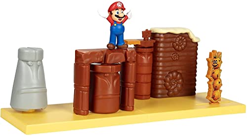Nintendo Action Figure, Colore Deserto Playset, 406184