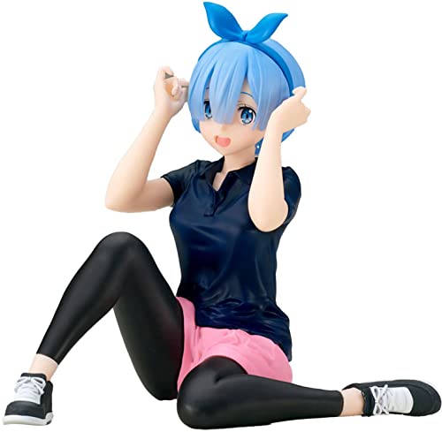 Banpresto Figura Rem Training Style Relax Time Re:Zero Starting Life In Another World 14Cm