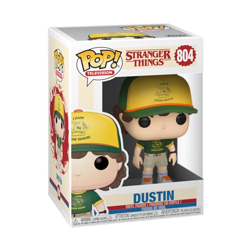 Funko Pop! Vinyl: Television: Stranger Things: Dustin Henderson - (At Camp) - Aka Senzadenti- Figura In Vinile Da Collezione - Idea Regalo - Merchandi