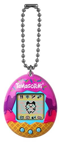 Bandai - Tamagotchi - Tamagotchi Original - Ice Cream - Animale Elettronico Virtuale Con Schermo, 3 Pulsanti E Giochi - 42922