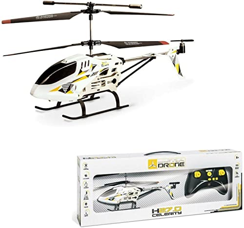 Mondo Motors - Elicottero H27.0 - Speed Celerity Ultradrone Telecomandato A Raggi Infrarossi - Giroscopio Integrato - Alta Stabilità - 3.5 Canali - Re