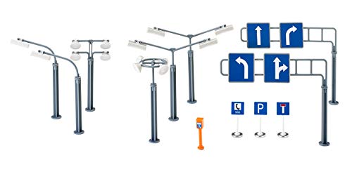 Siku 5594, Cartelli E Luci Stradali, Plastica, Multicolor, Per Uso In Vari Contesti