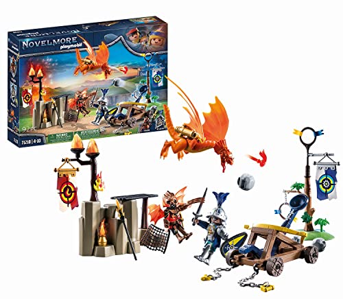 Playmobil Novelmore 71210 Torneo Novelmore Vs Guerrieri Di Burnham, Giocattolo Per Bambini Dai 4 Anni In Su