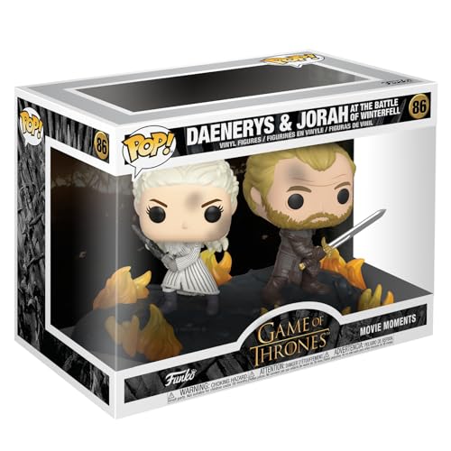 Funko Pop! Moment: Game Of Thrones-Daenerys Targaryen & Jorah B2B With Swords- Figura In Vinile Da Collezione - Idea Regalo - Merchandising Ufficiale