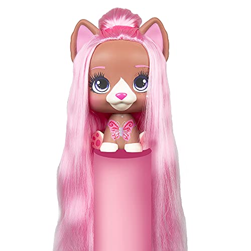 Vip Pets Mega Pet Nyla | Bambola Con Fluenti Capelli Extra Lunghi Facili Da Pettinare, Con +30 Accessori Per Acconciare E Colorare I Capelli - Per Bam