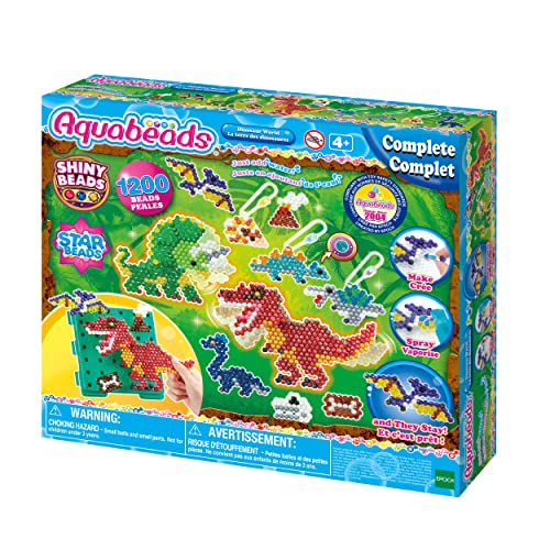 Aquabeads- Mondo Dinosauri, Colore Multi Colour, Small, 31994