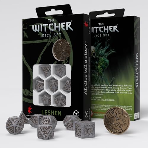Swle03 - Set 7 Dadi - The Witcher - Leshen - The Shapelifter