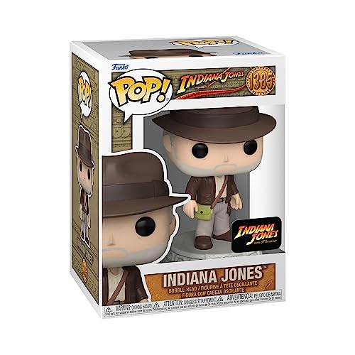 Funko Pop! Movies: Ij5 - Indiana Jones- Figura In Vinile Da Collezione - Idea Regalo - Merchandising Ufficiale - Giocattoli Per Bambini E Adulti - Mov