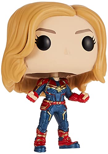 Funko Pop! Bobble Captain Marvel - 1/6 Odds For Rare Chase Variant [Styles May Vary] - Figura In Vinile Da Collezione - Idea Regalo - Merchandising Uf