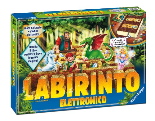 Ravensburger Italy - Labirinto Elettronico Giochi Da Tavolo, Multicolore, 26552