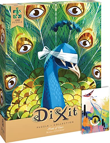 Asmodee Dixit Puzzle, Point Of View, Puzzle Da 1000 Pezzi, 48X68 Cm, Edizione In Italiano